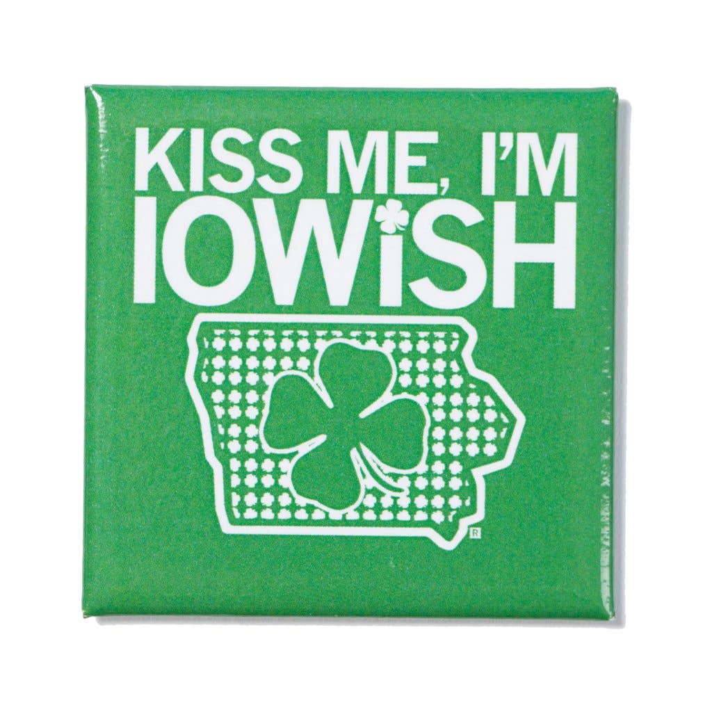 RAYGUN - Wholesale Magnet - Kiss Me I'm Iowish Metal Magnet0