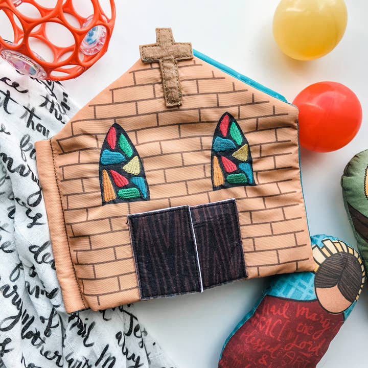 Catholic Mass Quiet Book for wholesale by The Little Rose Shop