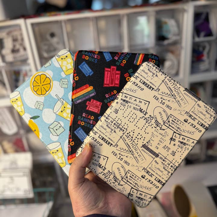 Clear Back Kindle Cases for wholesale by Sprinkles Studios