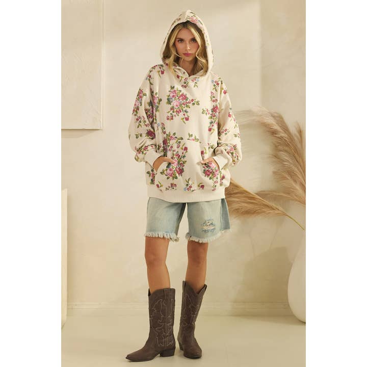 Veveret - Wholesale Hoodie - Women's - Printed Fleece Hoodie27