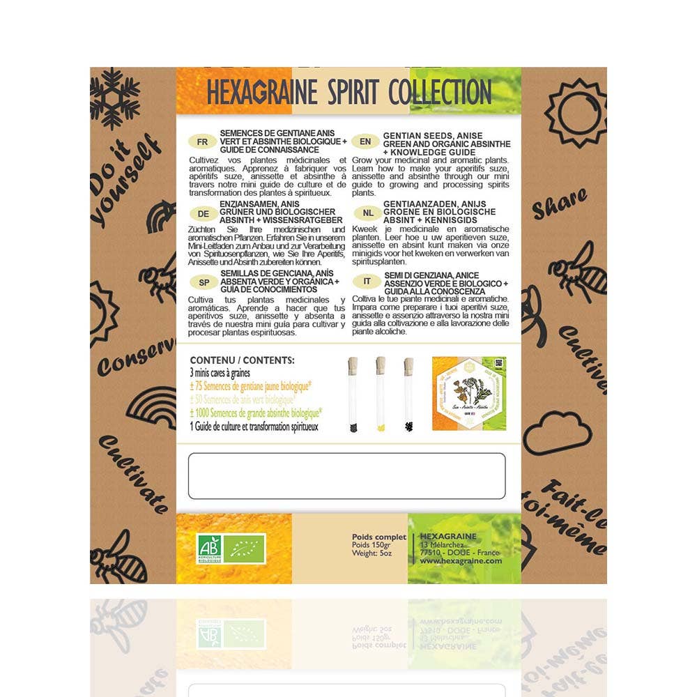 Hexagraine - Venta al por mayor Semillas de plantas - Set de semillas medicinales aromáticas para aperitivos regionales2