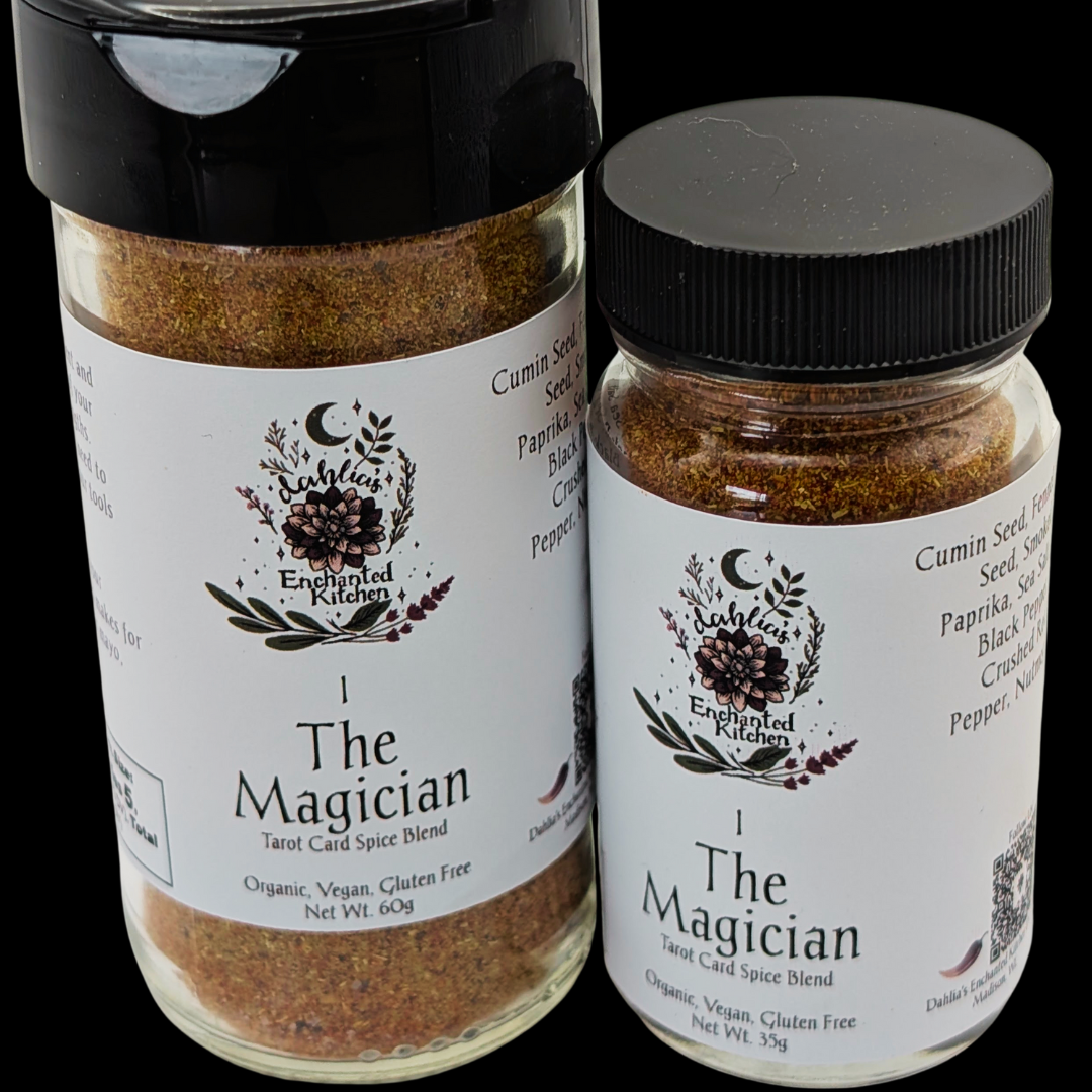 Dahlia's Enchanted Kitchen - Wholesale Dried Spice Mix - The Magician - Tarot Card Culinary Spice Blend1