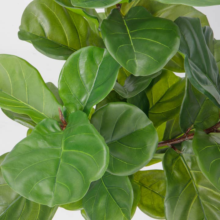 Vintage Home - Wholesale Artificial plant - 77.3'' Artificial Fiddle Leaf Fig tree in a planter1