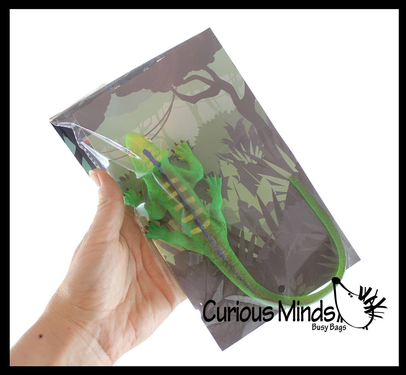Curious Minds Toys - Vente Fidget/jouet anti-stress – enfant - 1 jumbo : faites pousser un lézard dans l'eau. Ajoutez de l'eau et il grandit6