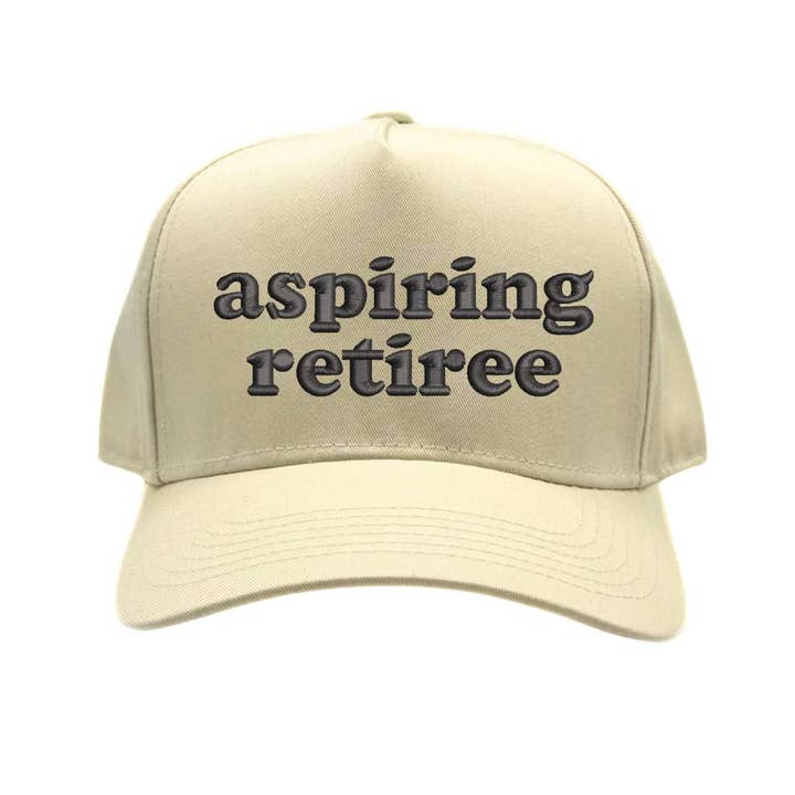DSY Lifestyle - Wholesale Baseball Cap - Unisex - Aspiring Retiree 5 Panel Baseball Hat4