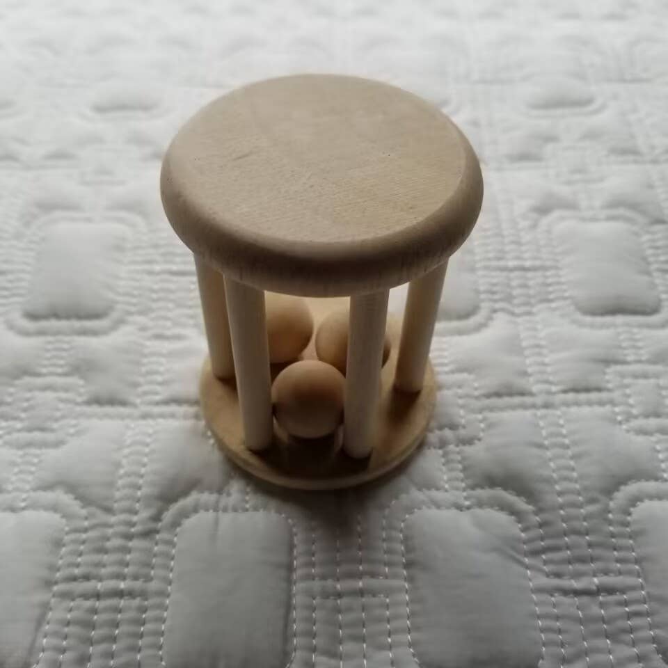 D & C TOYS - Vente Hochet mobile – bébé - Jouet de dentition Hochet en bois pour bébé1