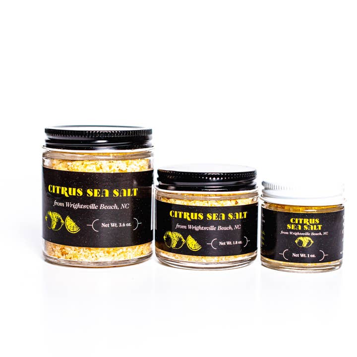 Citrus Finishing Sea Salt for wholesale by Sea Love Sea Salt Co.