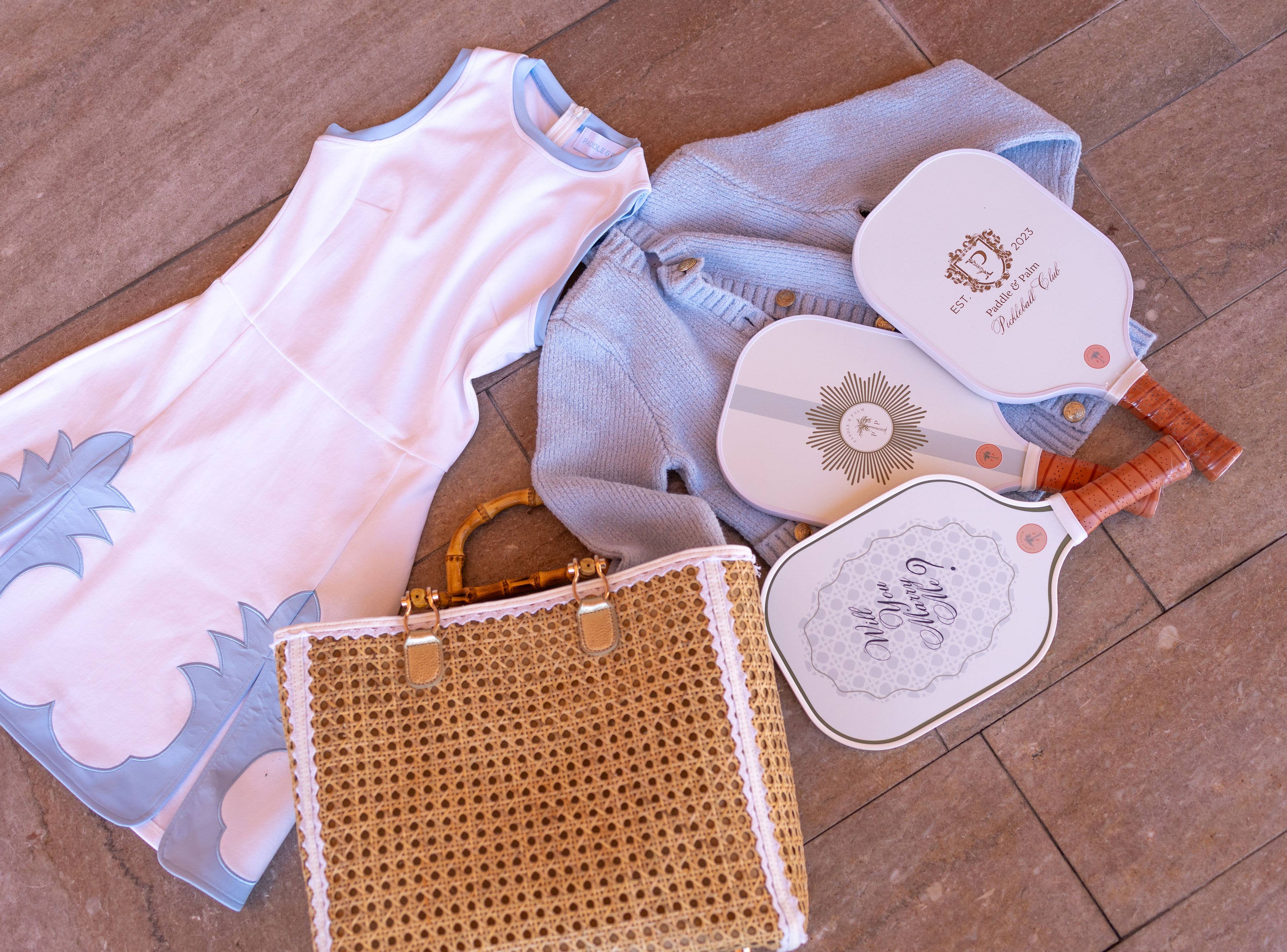 Paddle & Palm Pickleball - Wholesale Athletic Dress - Women's - Blue Pickleball  Tennis Sport Dress5