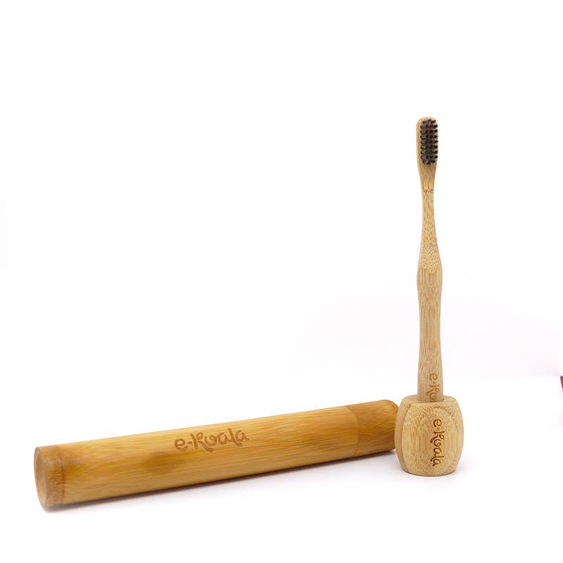E-koala - Wholesale Toothbrush Holder - Bamboo toothbrush holder1