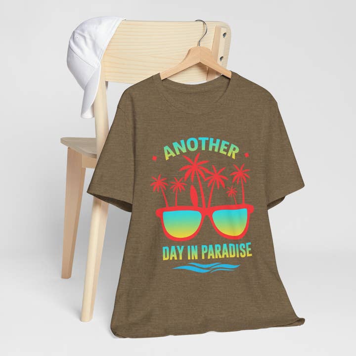 RC'nSONS - Wholesale Screen Printed T-Shirt - Unisex - Another Day In Paradise Unisex Tee6
