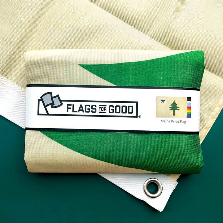 Flags For Good - Wholesale Flag - Rainbow Maine 1901 Pride Flag