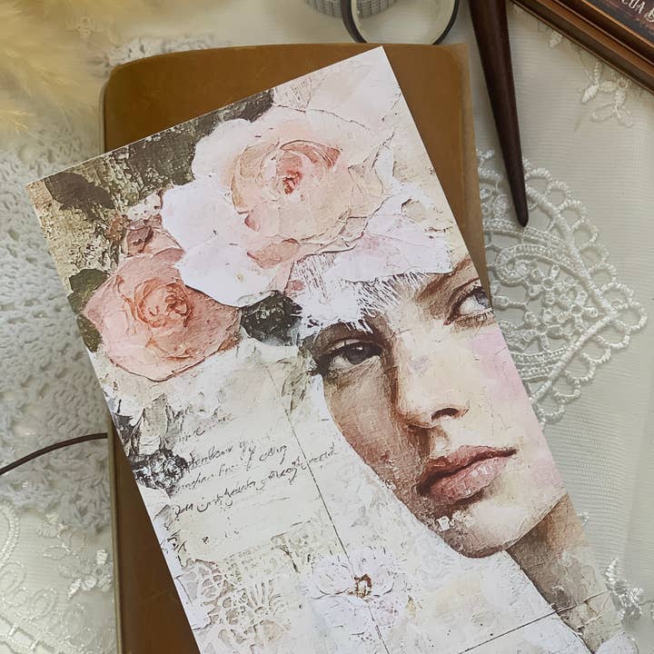 VINTAGE TN COVER - N1 for wholesale by Paperlane Planners Co