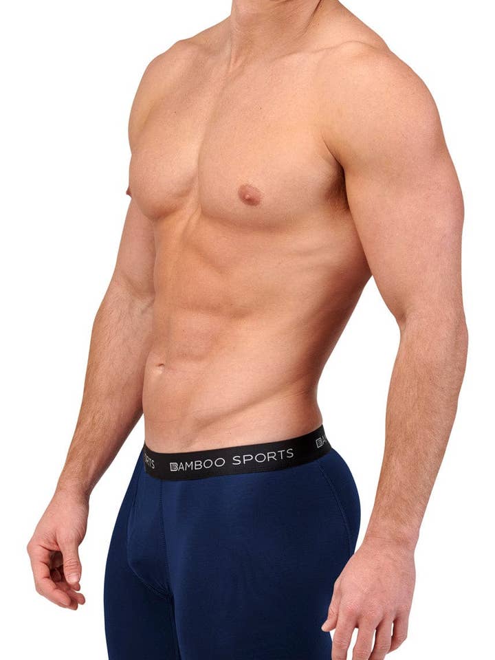 Bamboo Sports - Wholesale Underwear – Men's - Men's 4" Inseam Bamboo Rayon Boxer Briefs - 4 Pack15