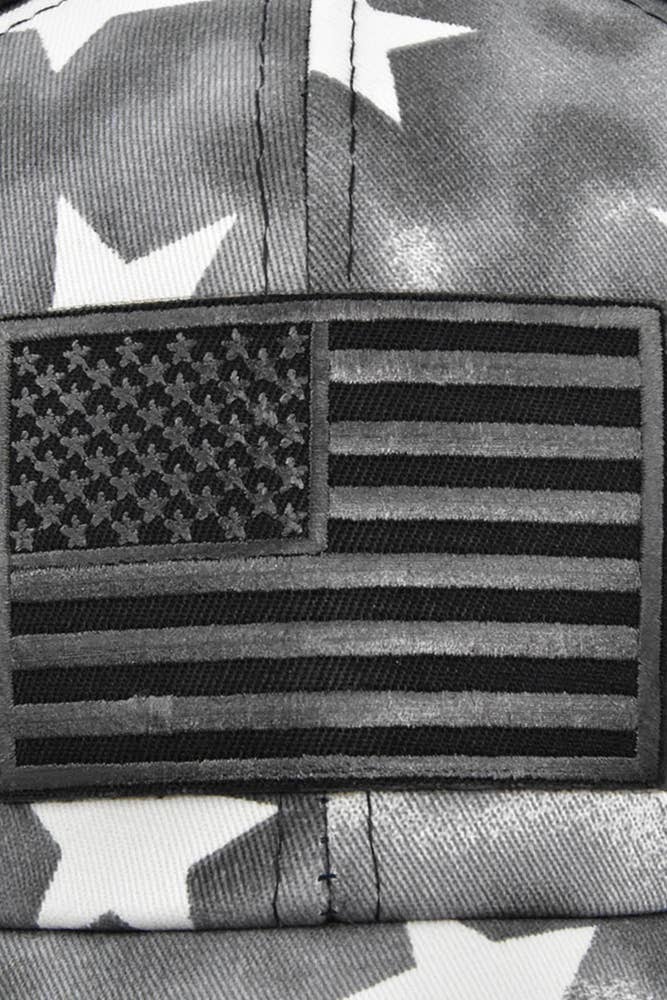 UNISHE - Wholesale Trucker Hat - Women's - America Flag Embroidered Baseball Cap DXCC6343