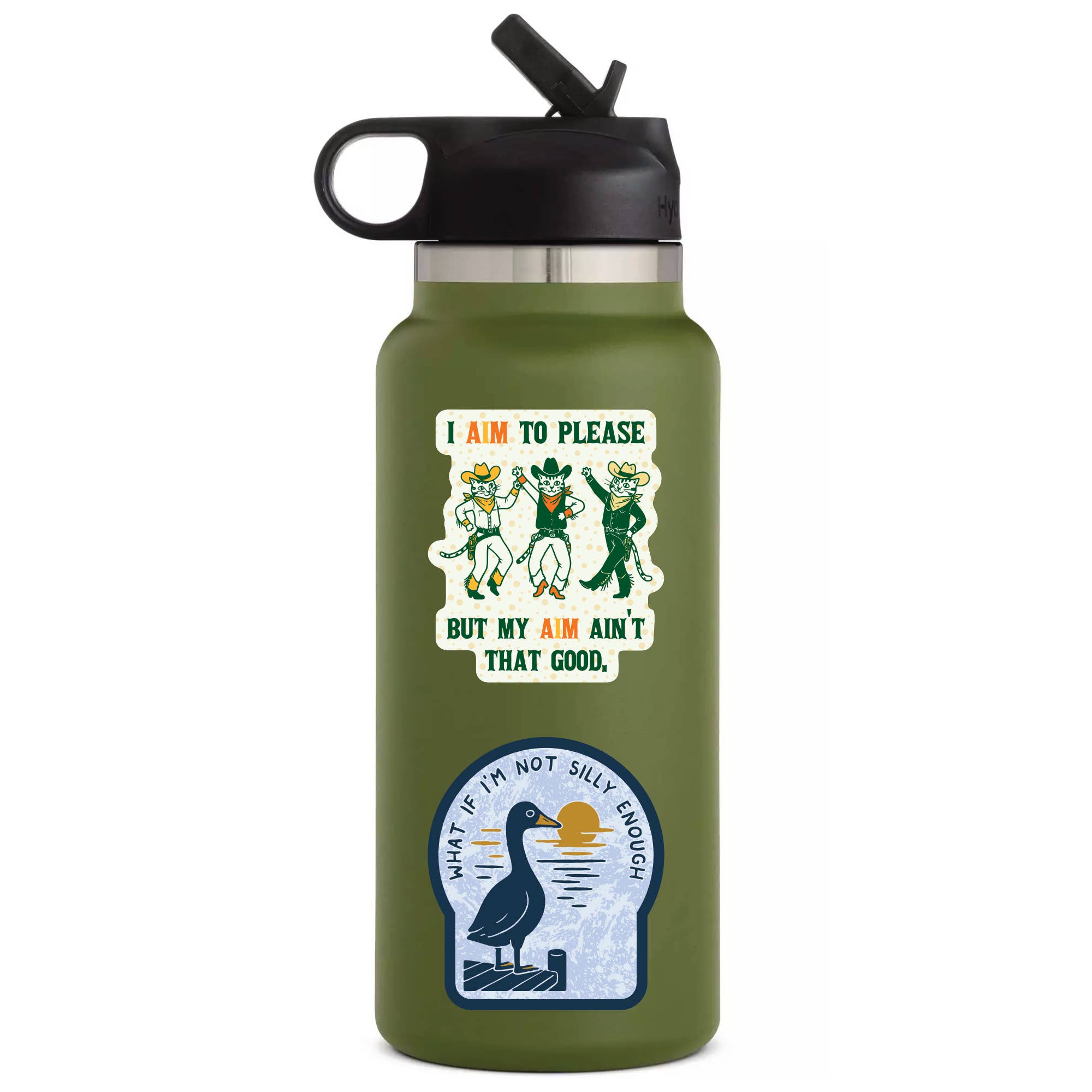 Juju and Moxie - Wholesale Sticker - Silly Goose Funny Ironic High Quality Vinyl Sticker2