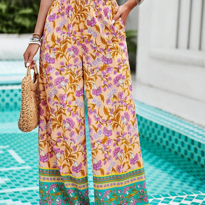 Pantalon Palazzo Bloomtrail pour la vente par Love, Kuza