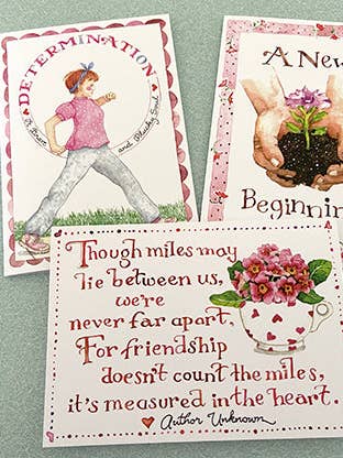 Susan Branch Friendship Note Cards for wholesale by Susan Branch Studios