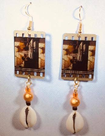 Film At 11 Jewelry - Wholesale Dangle Earrings - Film Earrings Freeze Frame 12 pack Assorted Trim4