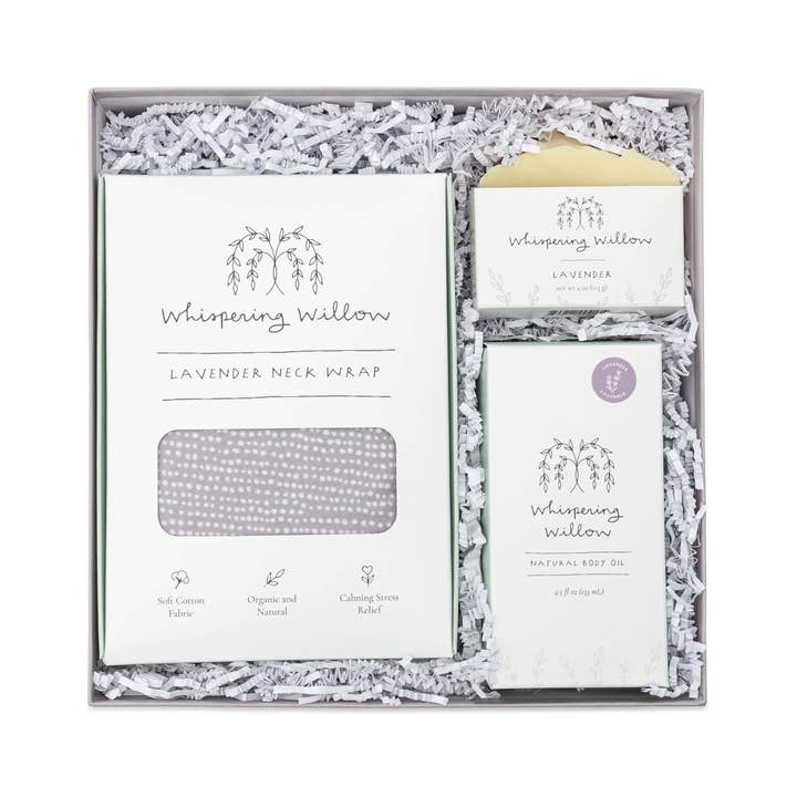 Whispering Willow - Wholesale Bath & Body Set - Eucalyptus & Mint Rest & Renew Gift Box1