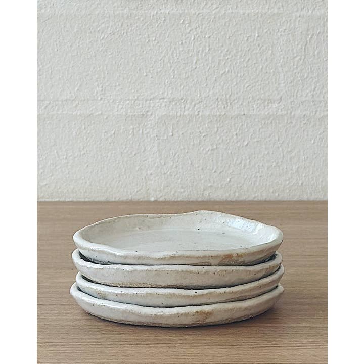 Jenn Johnston Ceramics - Wholesale Decorative plate/dish/bowl - small plates - white4