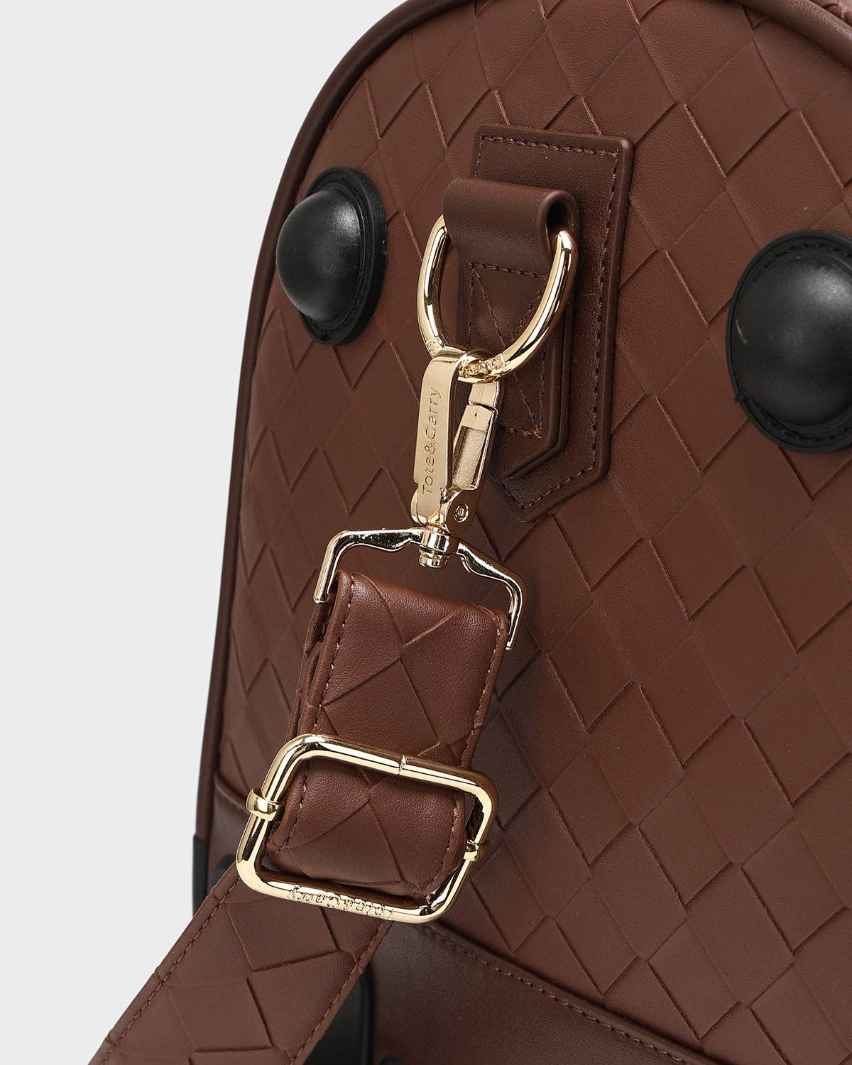 Tote&Carry - Wholesale Luggage - Bodega Rolling Duffle Bag in Brown7