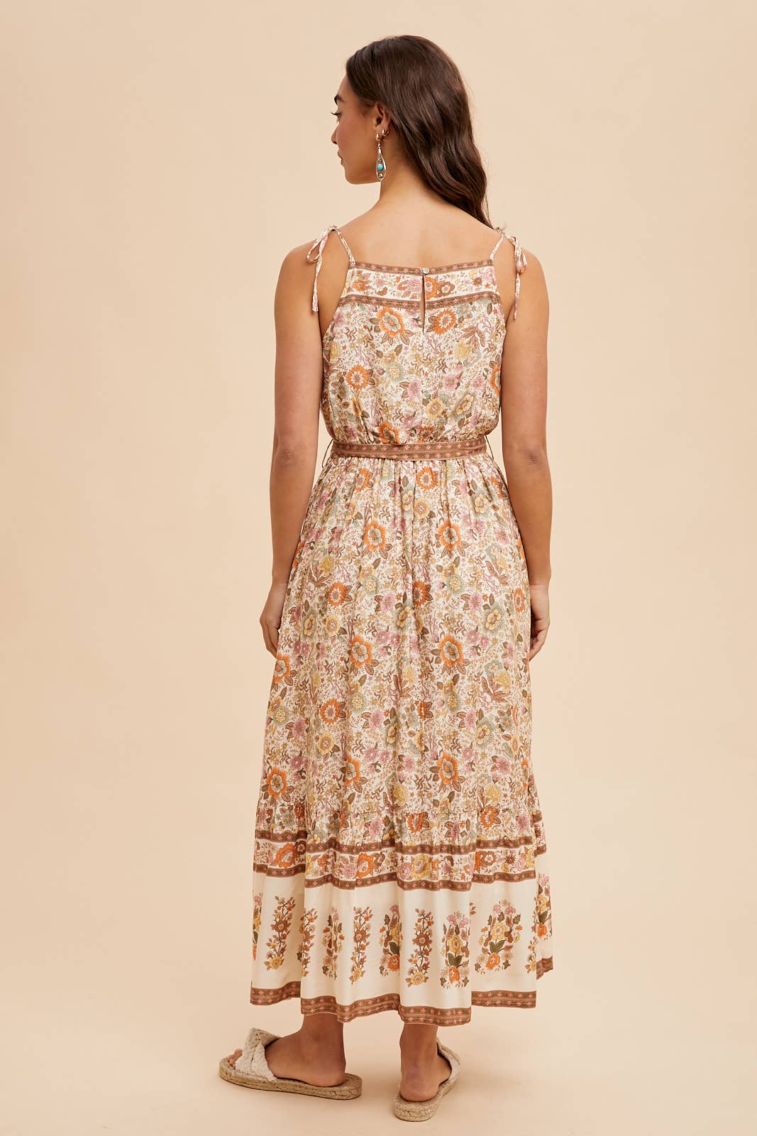 In Loom - Wholesale Dress - Women's - BORDER PRINT MAXI DRESS8