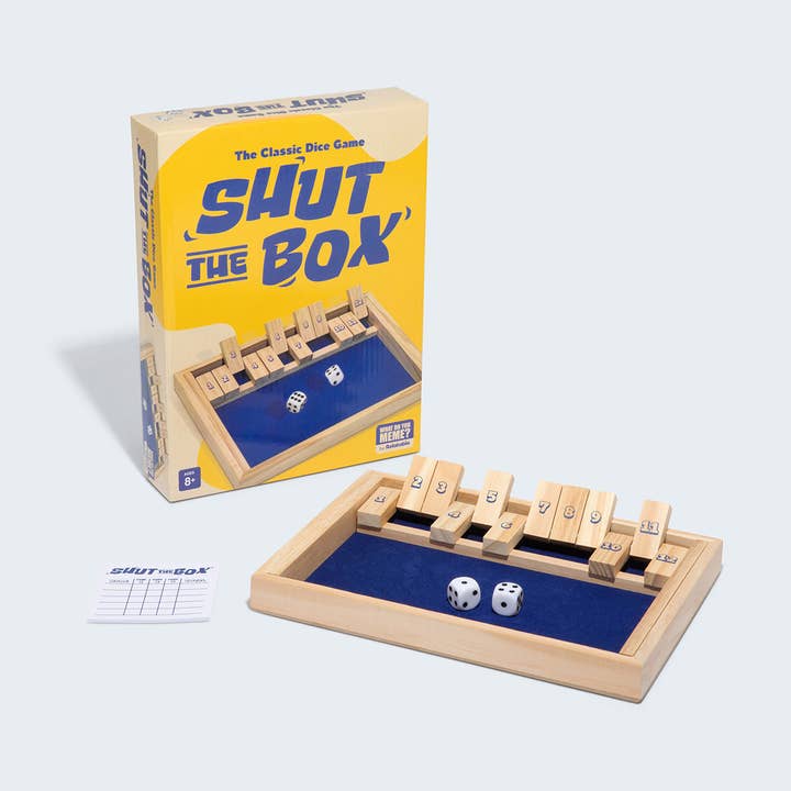 What Do You Meme - Wholesale Board Game - Shut The Box by Relatable, The Classic Choice for Tabletop Games