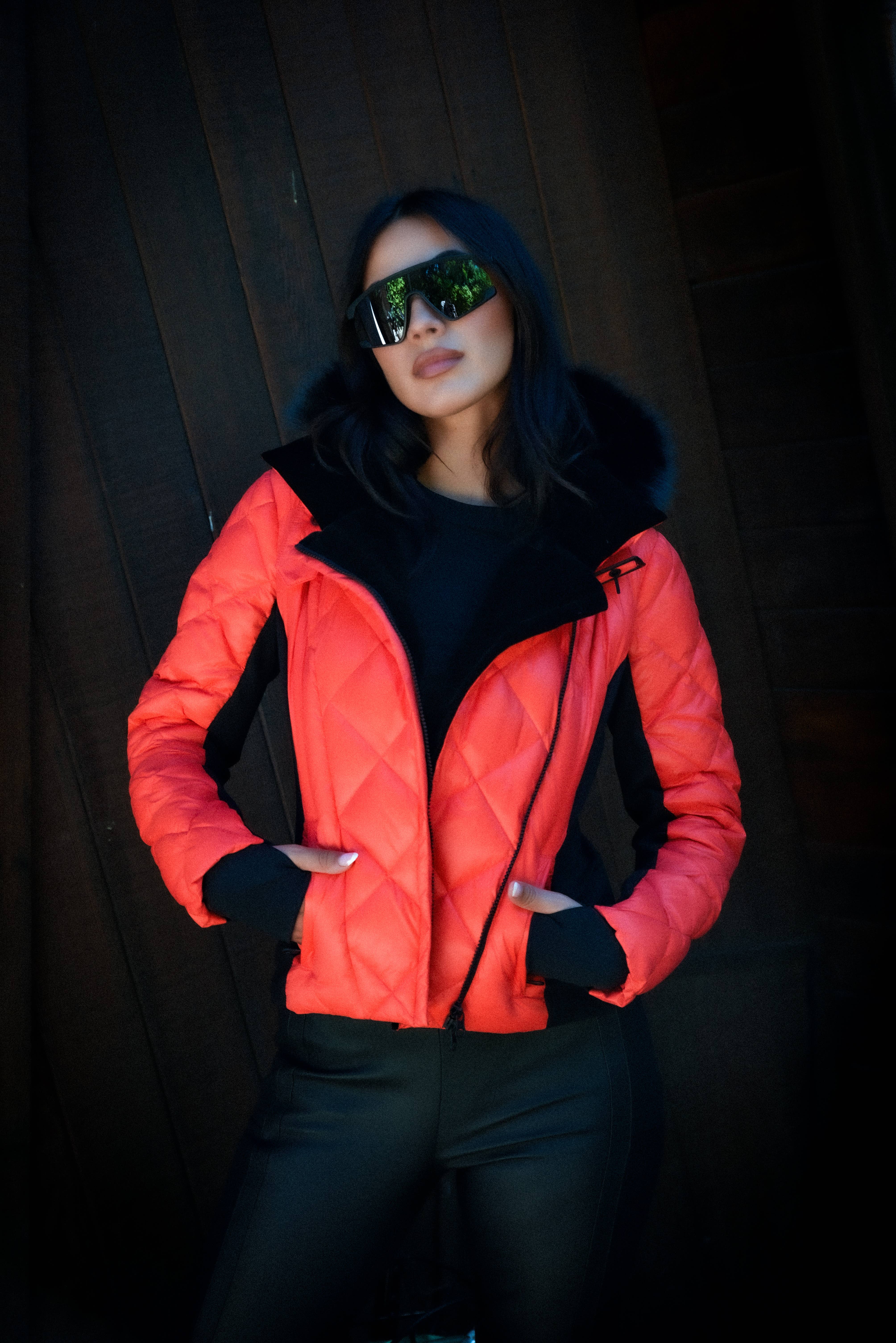 Blanc Noir - Wholesale Puffer Jacket - Women's - Jet Setter Jacket JLS6