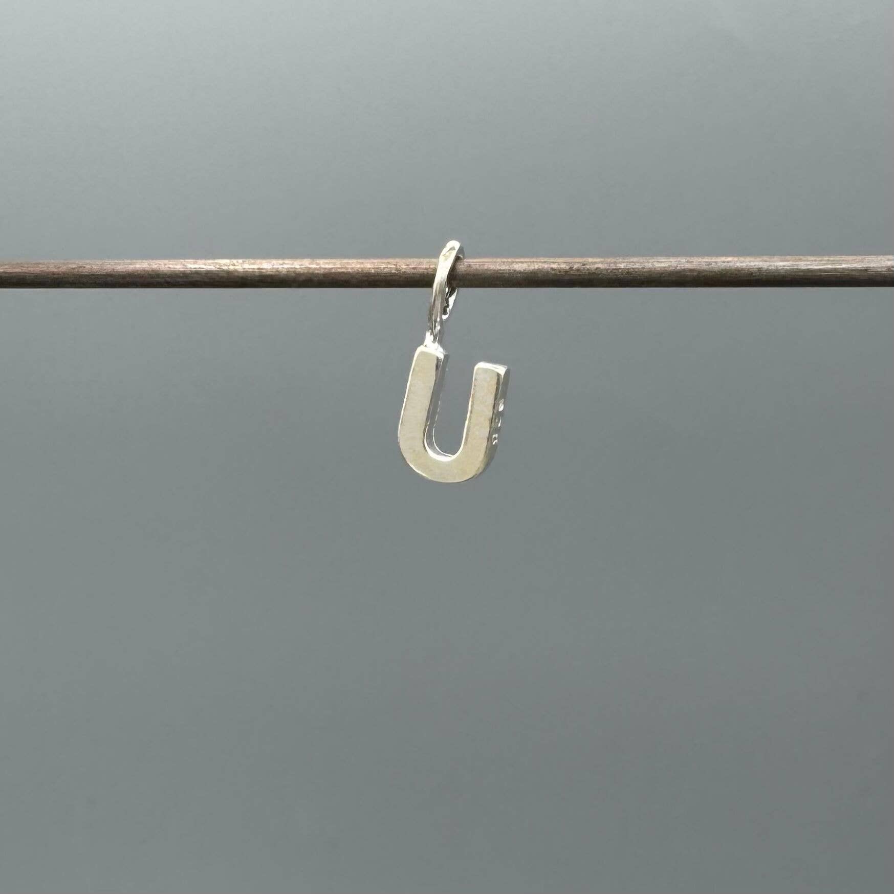 Something Silver - Wholesale Individual Charm/Pendant - Perfect Little Block Letter Initial Charm47