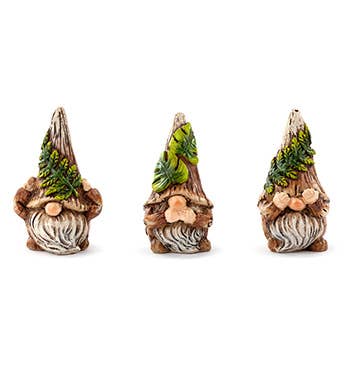 Napco - Wholesale Decorative Figurine - Gnome, Woodland 3 Assorted Item # 139990