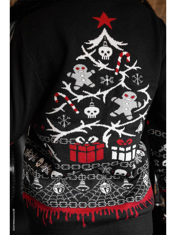 vampirefreaks - Wholesale Knit Sweater - Women's - Krampusnacht Knit Xmas Sweater3