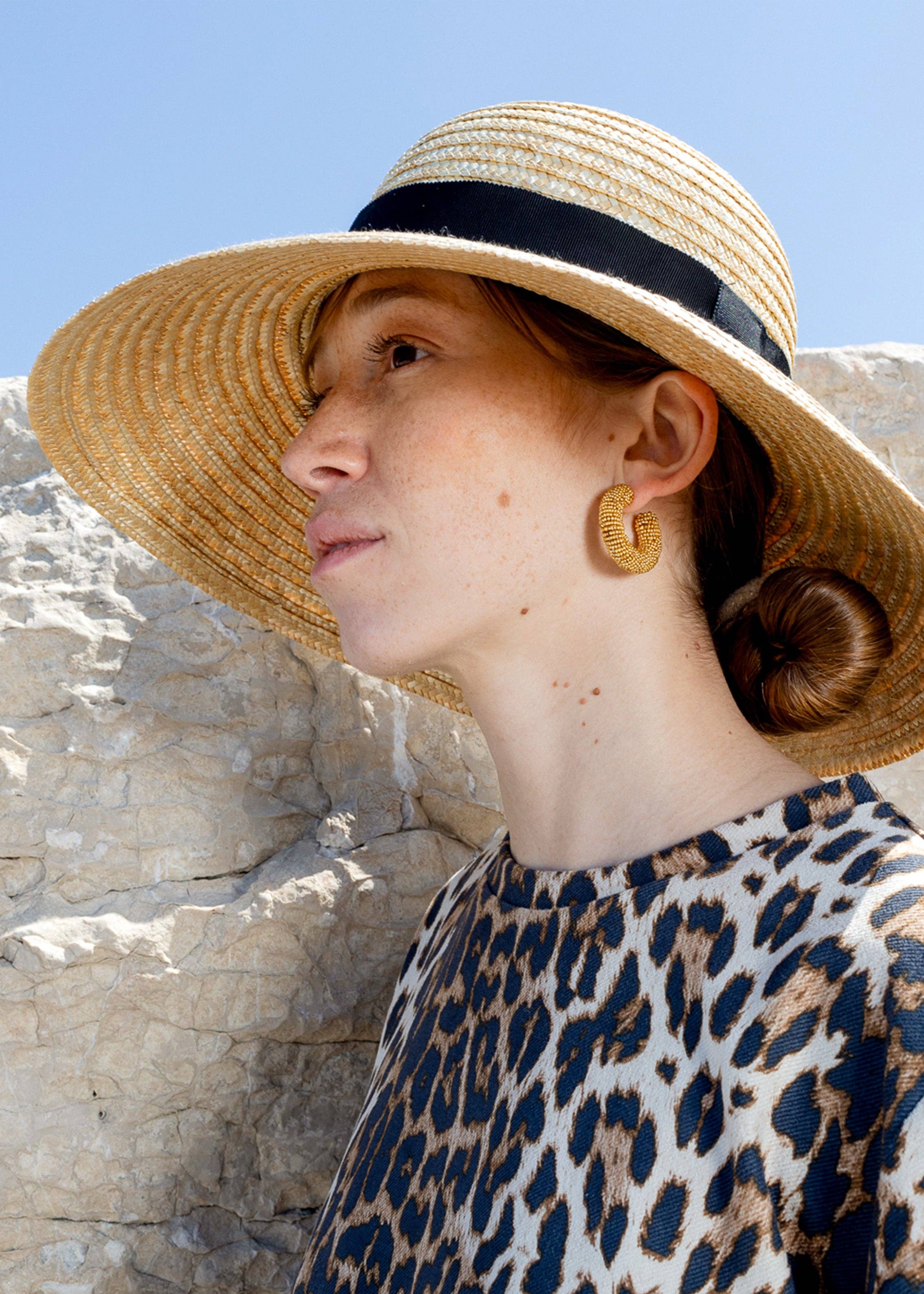 Aéle Paris - Wholesale Hoop Earrings - EARRINGS - GOLDIE 2