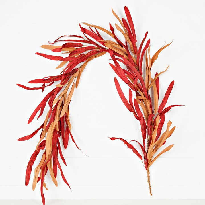530361- 5ft Garland-Soft Touch Yucca Leaves-Apple Spice for wholesale by Holiday Depot Inc.