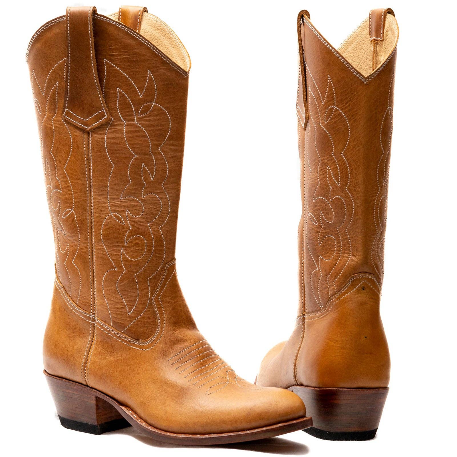 Atitlan Leather - Wholesale Cowboy Boots - Women's - Round Toe Cowgirl Boots0
