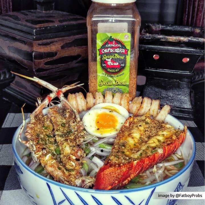 2 Gringos Chupacabra - Vendita all'ingrosso Mix di spezie secche - Special Blend - Condimento speziato al lime per frutti di mare2