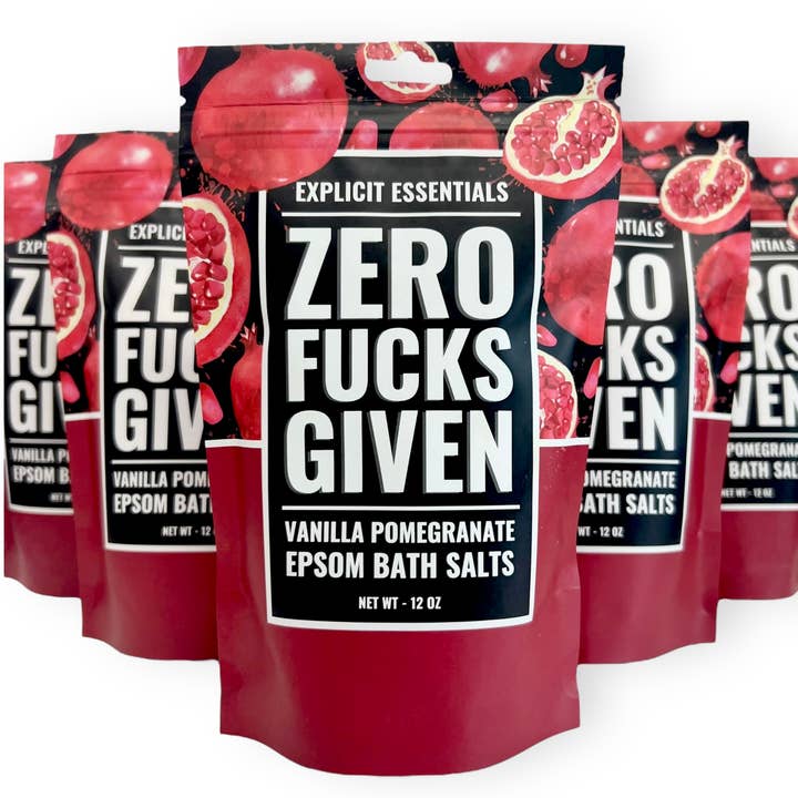 Explicit Essentials - Wholesale Bath Salts - Zero Fucks Given Bath Salts 12oz Bag7
