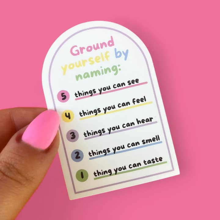 Sunshine Lane - Wholesale Sticker - 54321 Grounding Sticker0