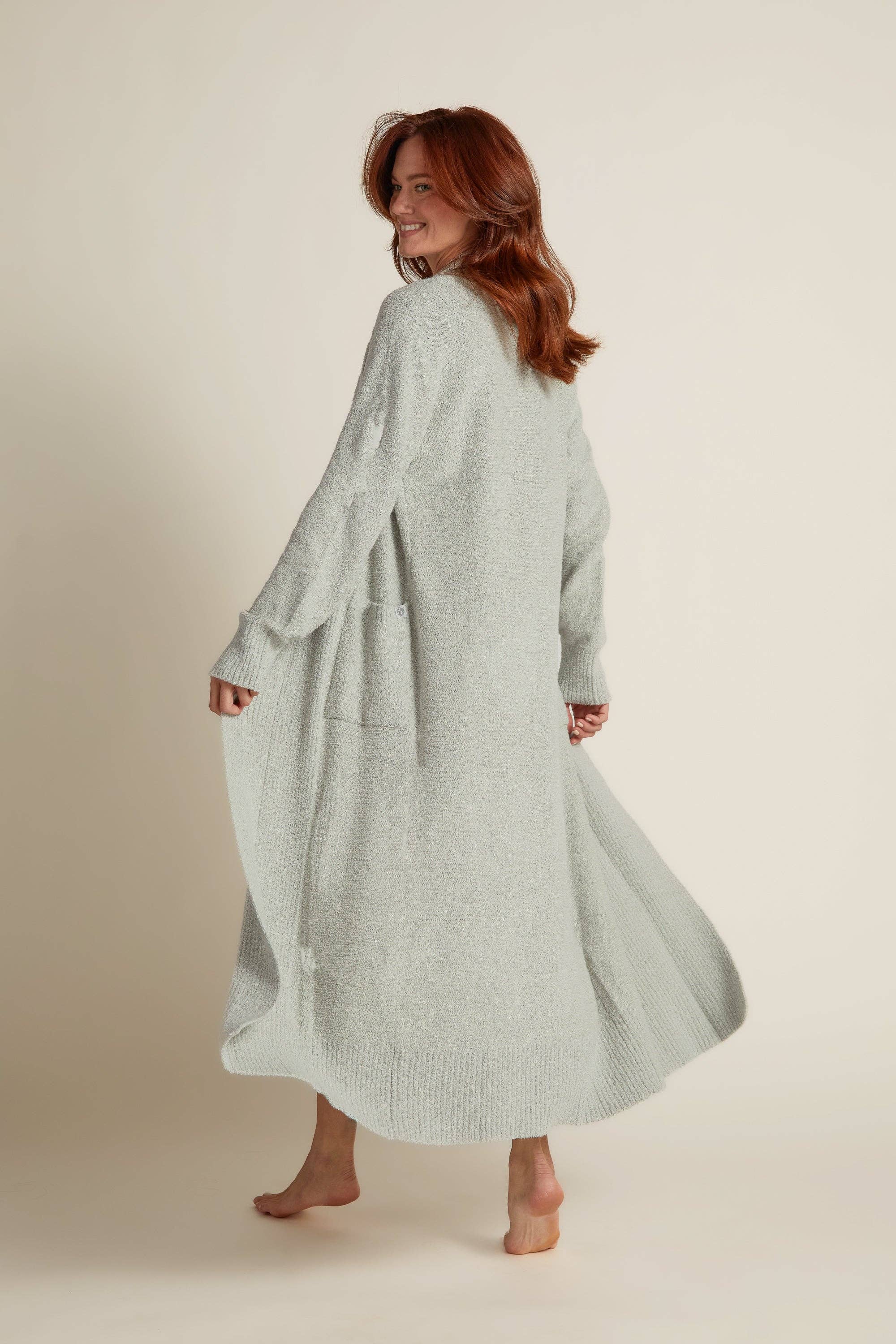 Faceplant Dreams - Wholesale Robe - Women's - Plush Long Cardigan12