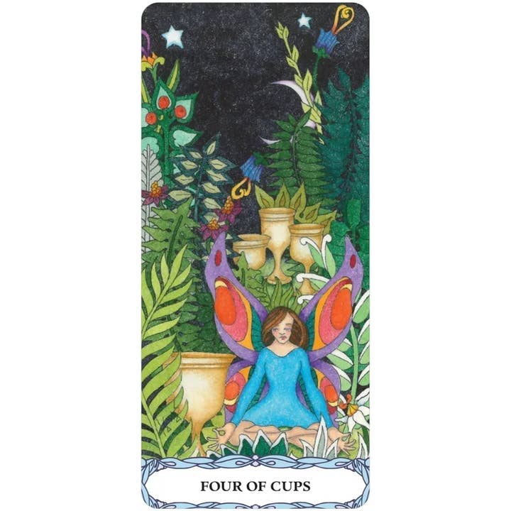 U.S. Games Systems Inc. - Wholesale Tarot Cards - Tarot Of A Moon Garden Borderless Deck & Book Set4