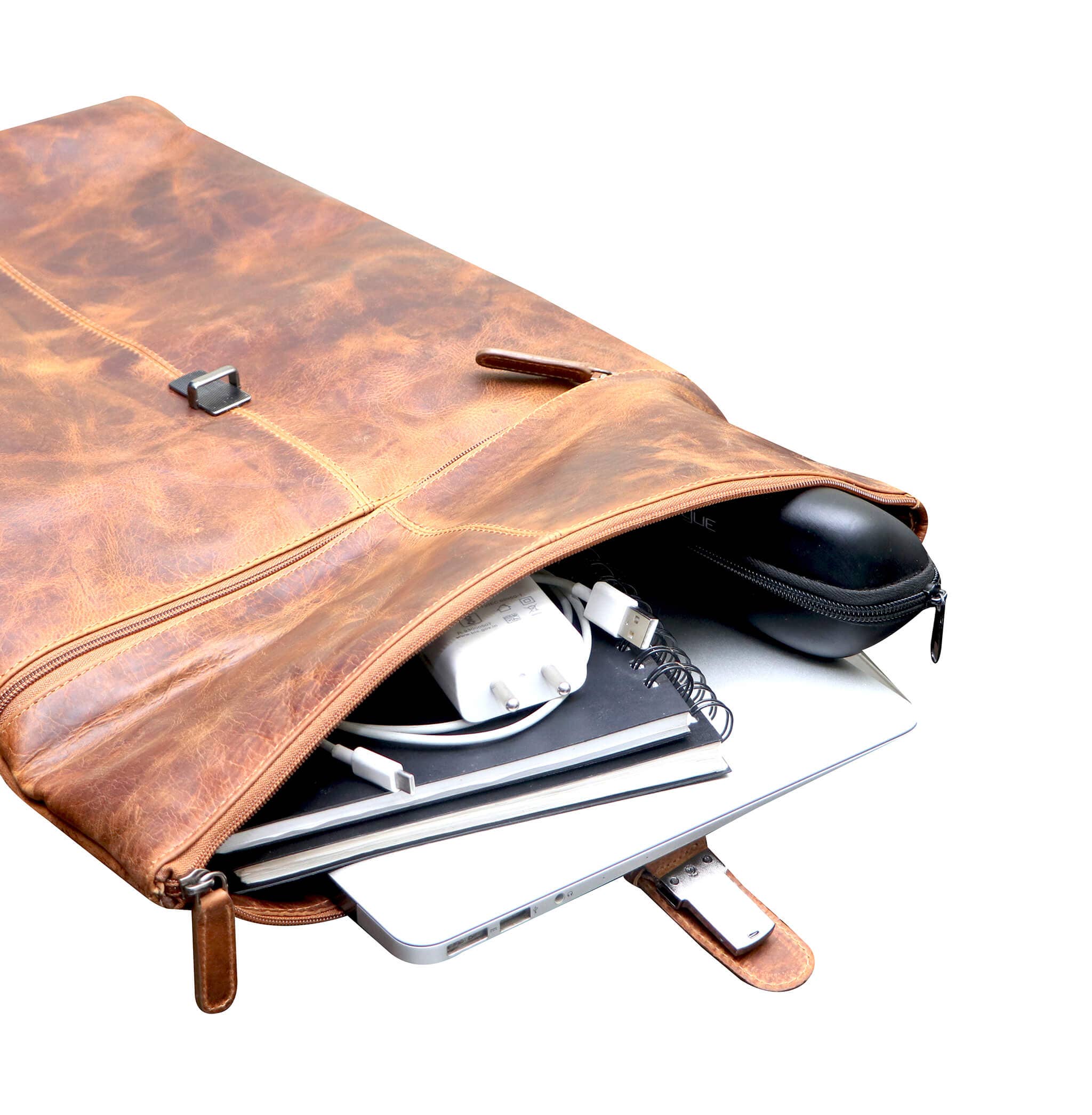 Greenwood - Wholesale Backpack - Unisex - Sandy leather backpack large women's laptop backpack 15.6" men14