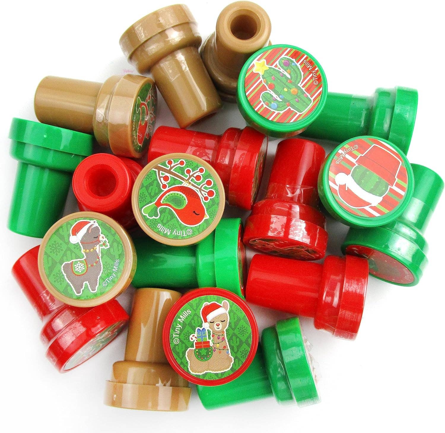 Tiny Mills – wholesale Gummistämpel/dekorativ stämpel – Barn och baby – Jullamor Stampers för barn3