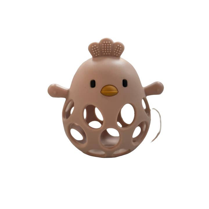 Three Hearts & Co./EMO & CO. - Vendita all'ingrosso Massaggiagengive (senza clip) - Neonati - Dentiva per pollo 3D in silicone
