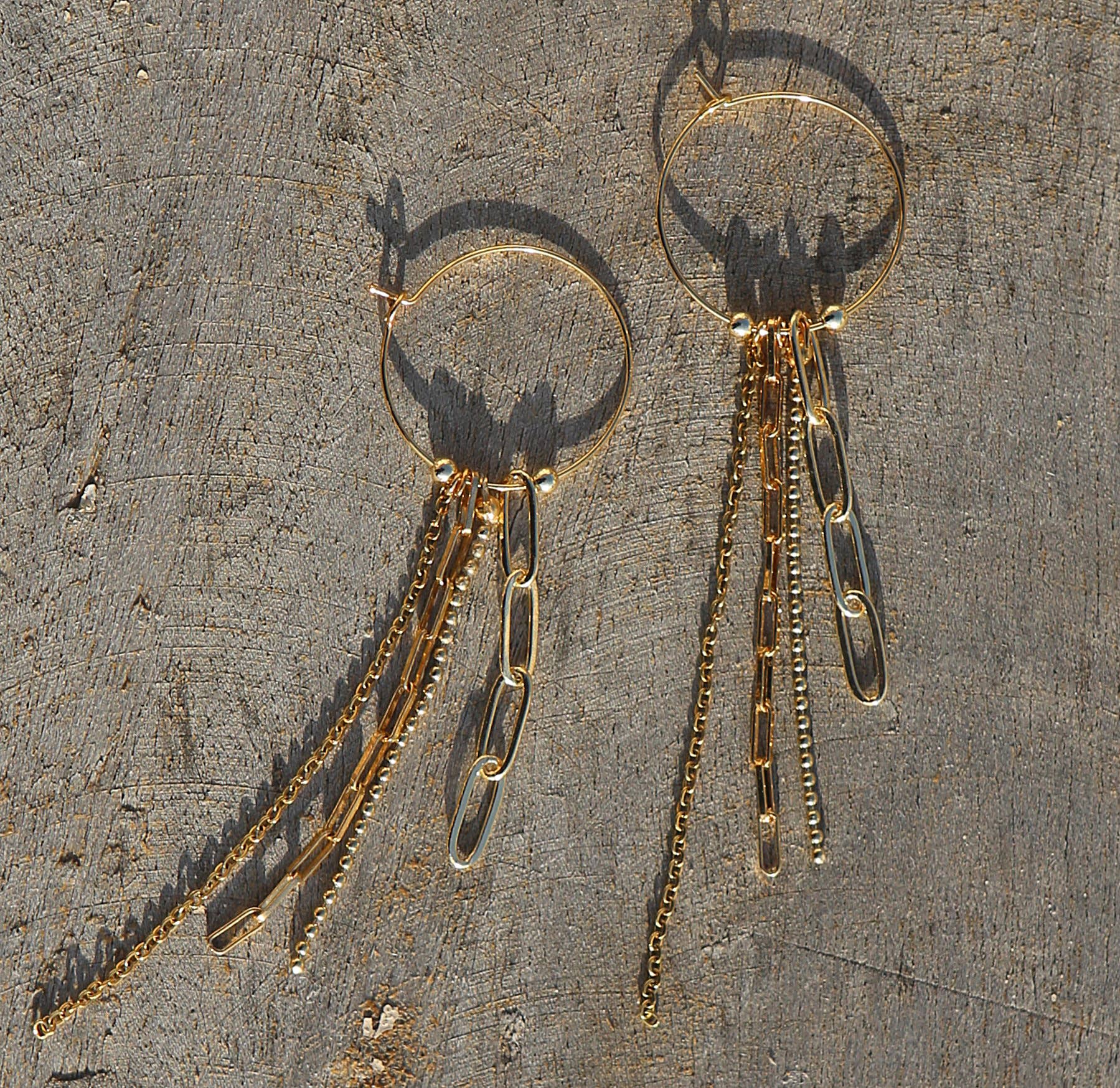 la plagette sauvage - Vendita all'ingrosso Orecchini pendenti - Orecchini «Déferlantes»2