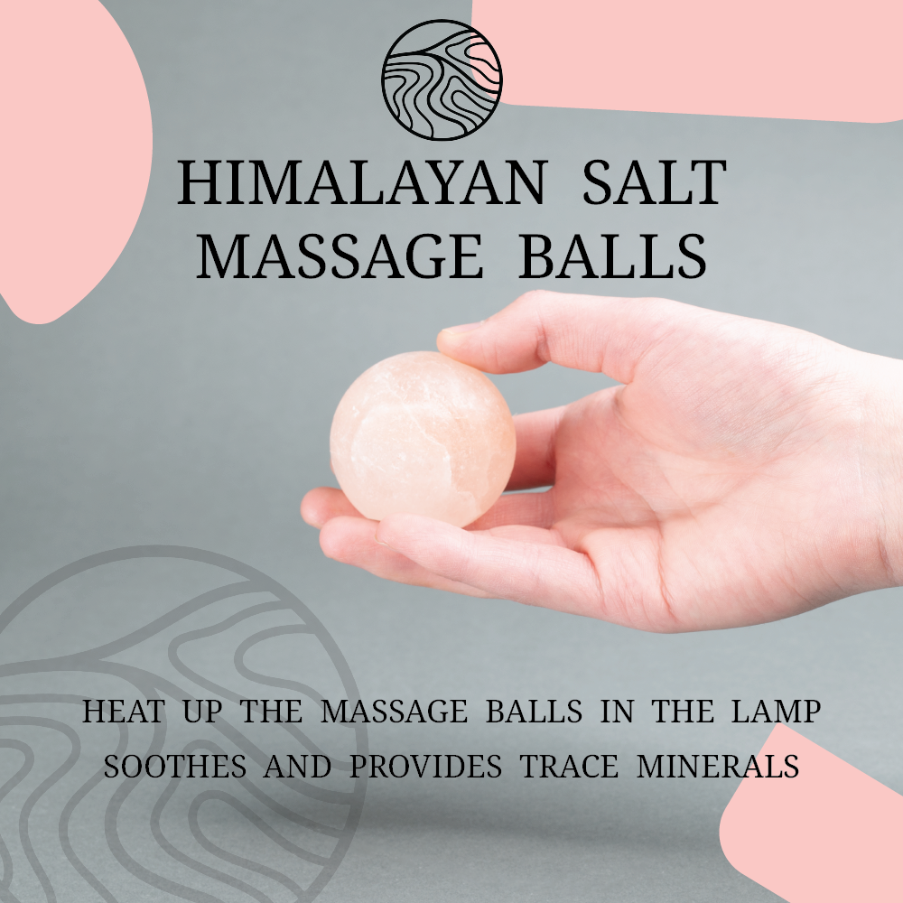 UMAID PRODUCTS - Wholesale Accent/Desk Lamp - Himalayan Salt Massage Bowl Lamp with 6 Massage Balls4