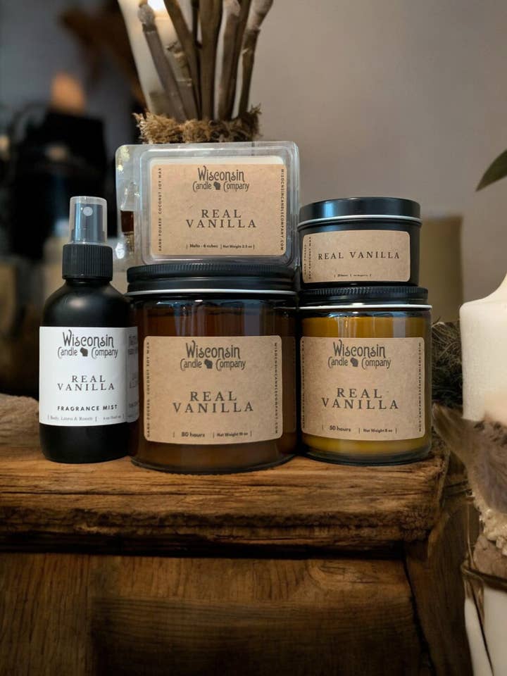 Real Vanilla for wholesale by Wisconsin Candle Company