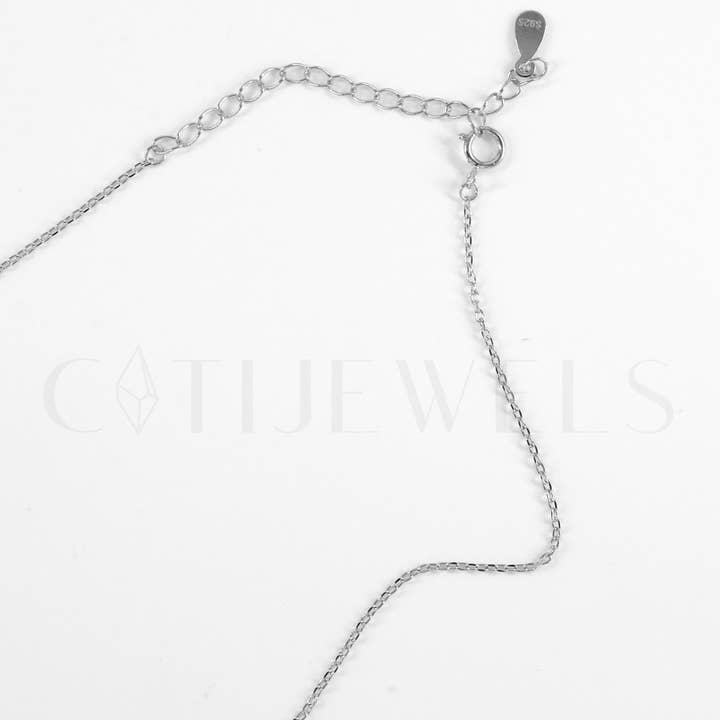 FELIX Z DESIGNS - Wholesale Pendant/Charm Necklace - 925 Silver/14K Gold Filled CZ Rim/MOP Heart Necklace