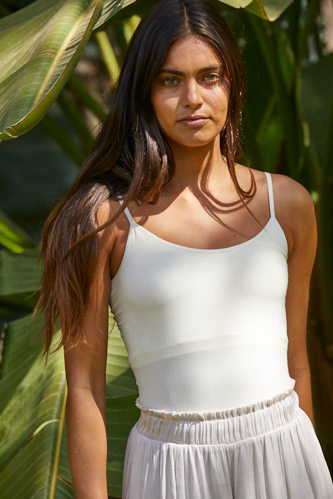 By Together – Großhandel Body – Damen – S1089 | Hochwertiger, nahtloser Body mit Spaghettiträgern3