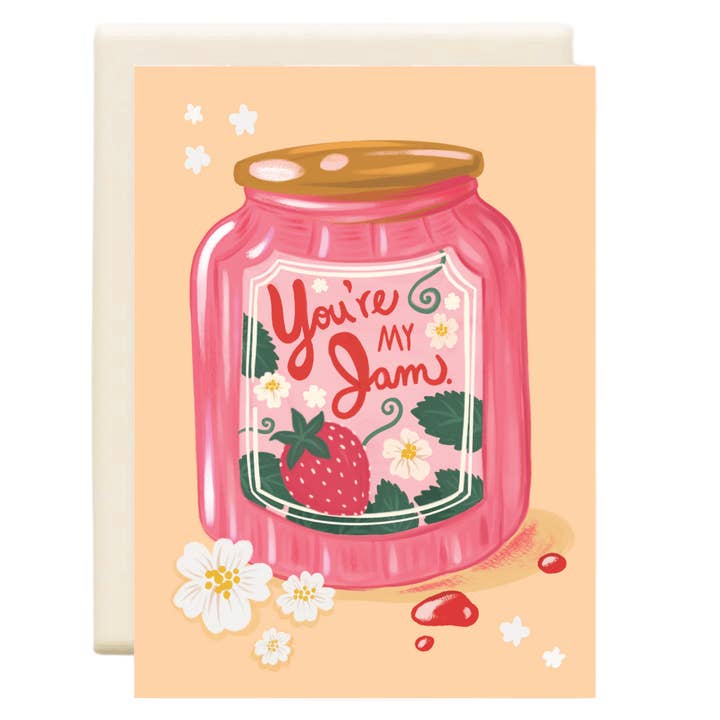 Jam Card | Everyday Greeting Card for wholesale by Inkwell Cards