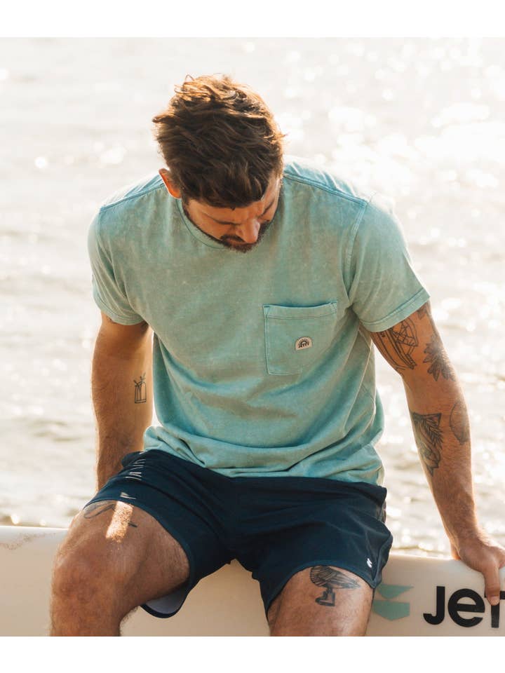 Tanker Heavyweight Tee - Mint for wholesale on Faire