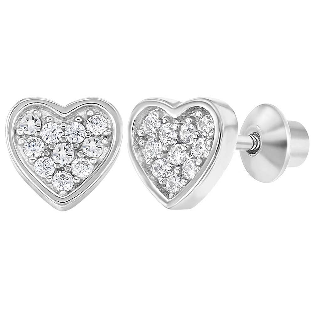 Mia Diamonds 925 Sterling Silver VT Small State Earring
